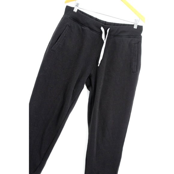 Vintage SP Active Sweatpants Men's Black Retro Activewear Drawstring Size 2XL - Picture 2 of 10